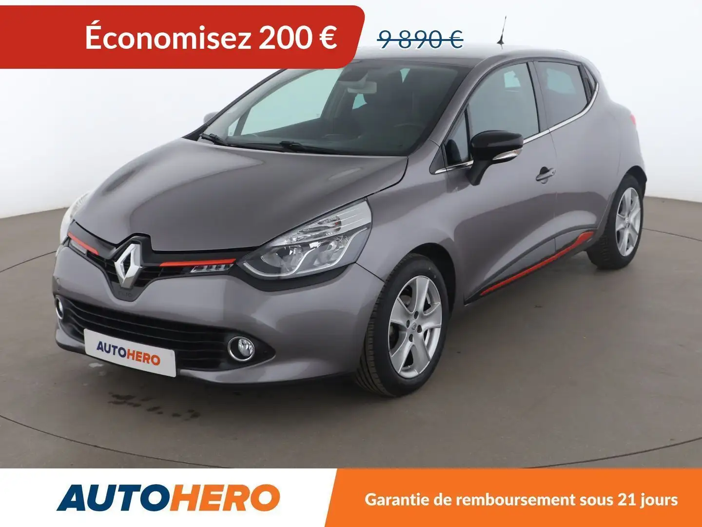 Renault Clio 0.9 TCe Energy Intens Eco2 Gris - 1