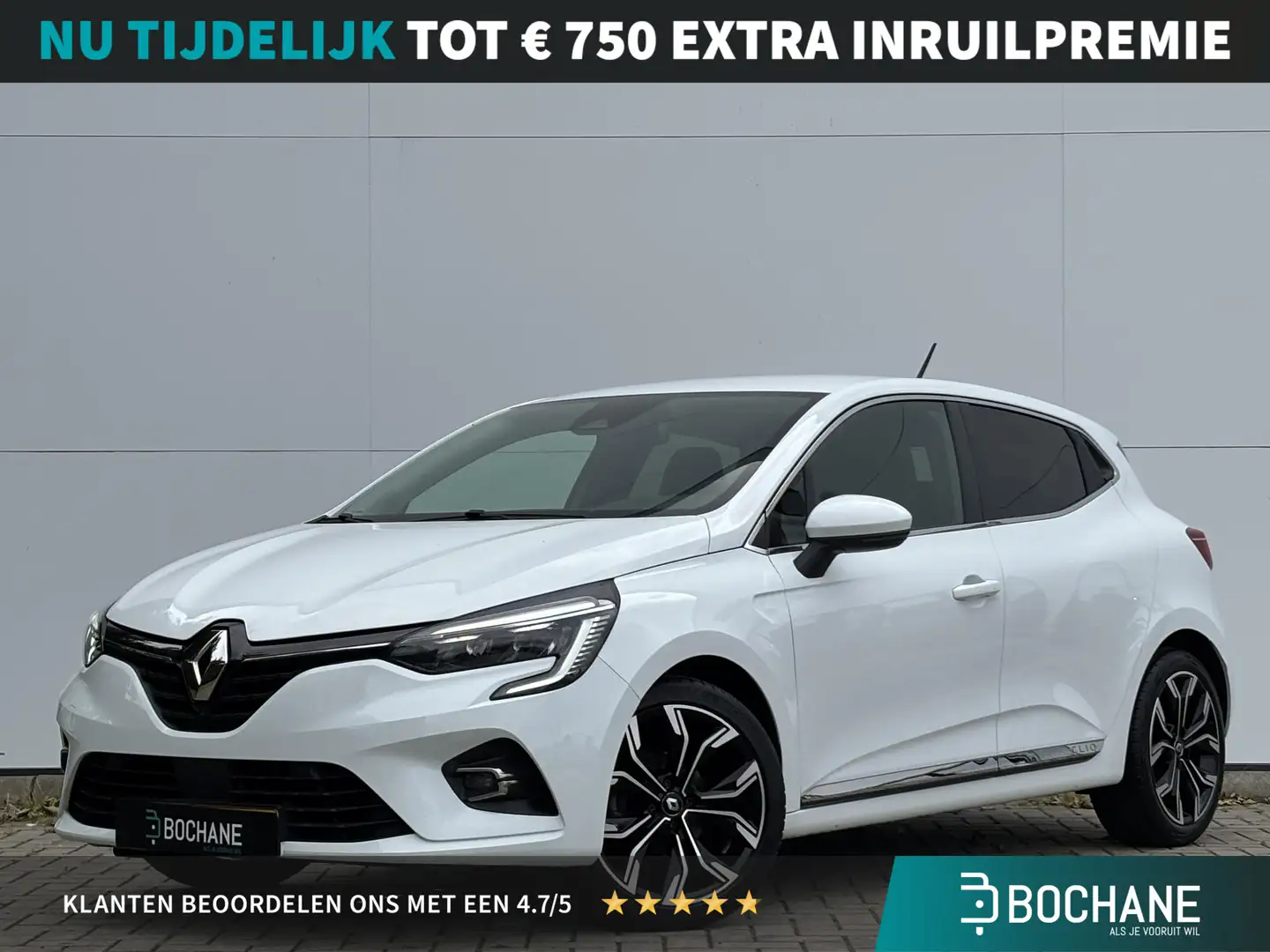 Renault Clio 1.0 TCe Intens Blanc - 1