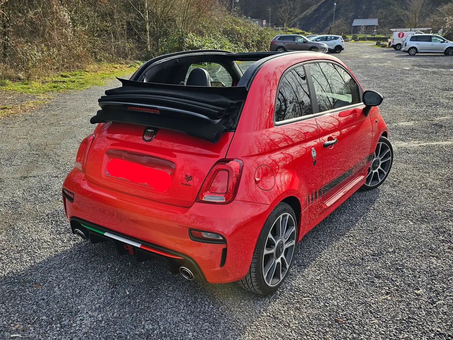 Fiat 500C Abarth 595 Red - 1