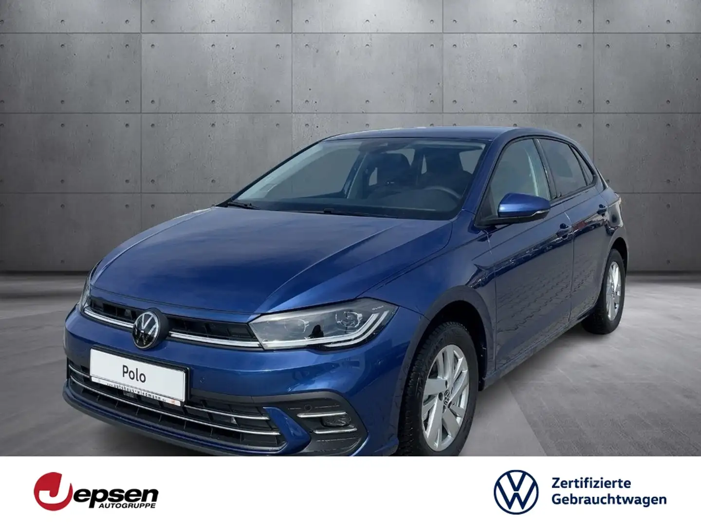 Volkswagen Polo Style 1.0 TSI DSG ACC+Navi+RearView+Keyless Blau - 1