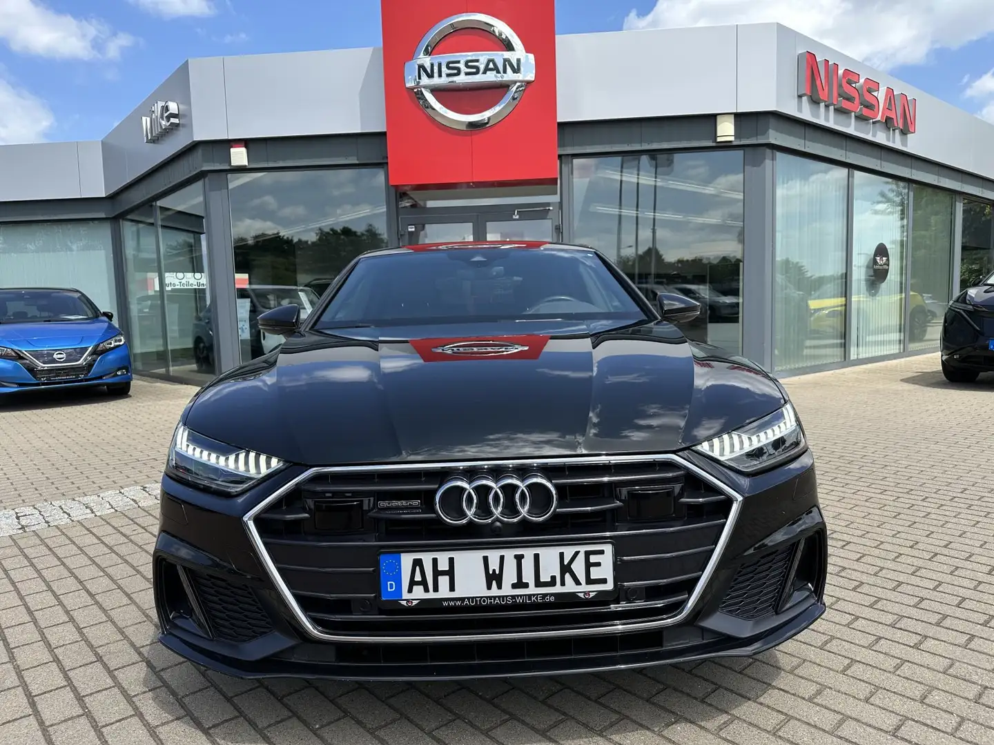 Audi A7 50 SB 286PS/S-LINE/TOUR/AHK/STHZG/MATRIX Schwarz - 2
