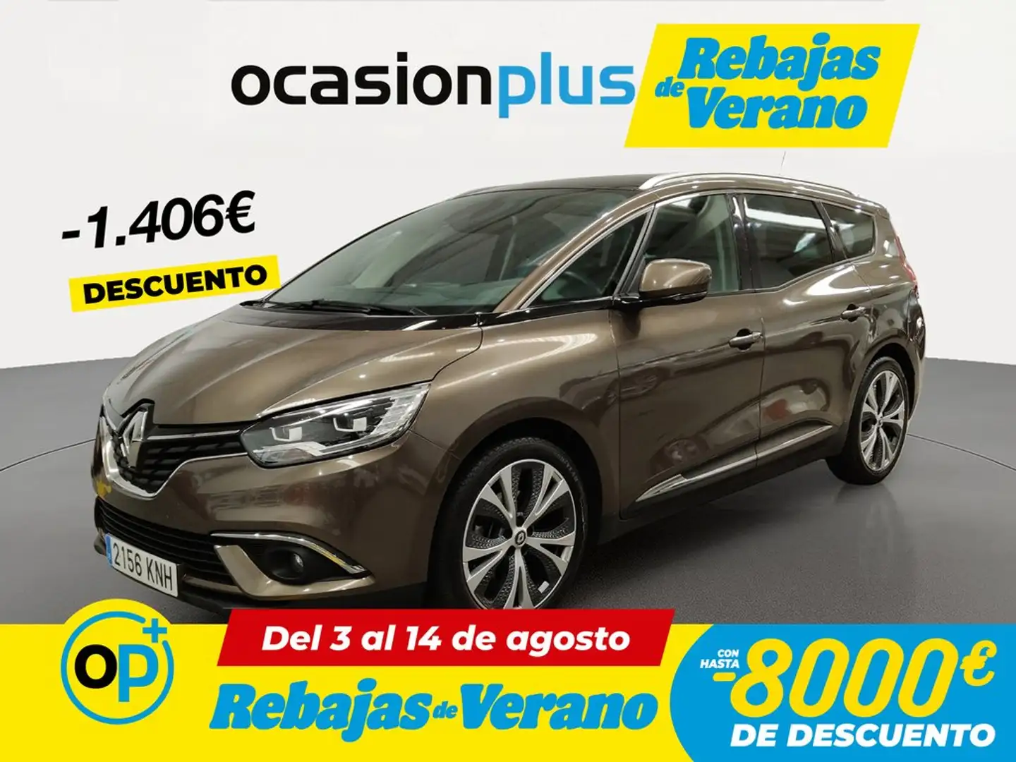 Renault Grand Scenic 1.3 TCe Zen EDC 118kW Marrón - 1