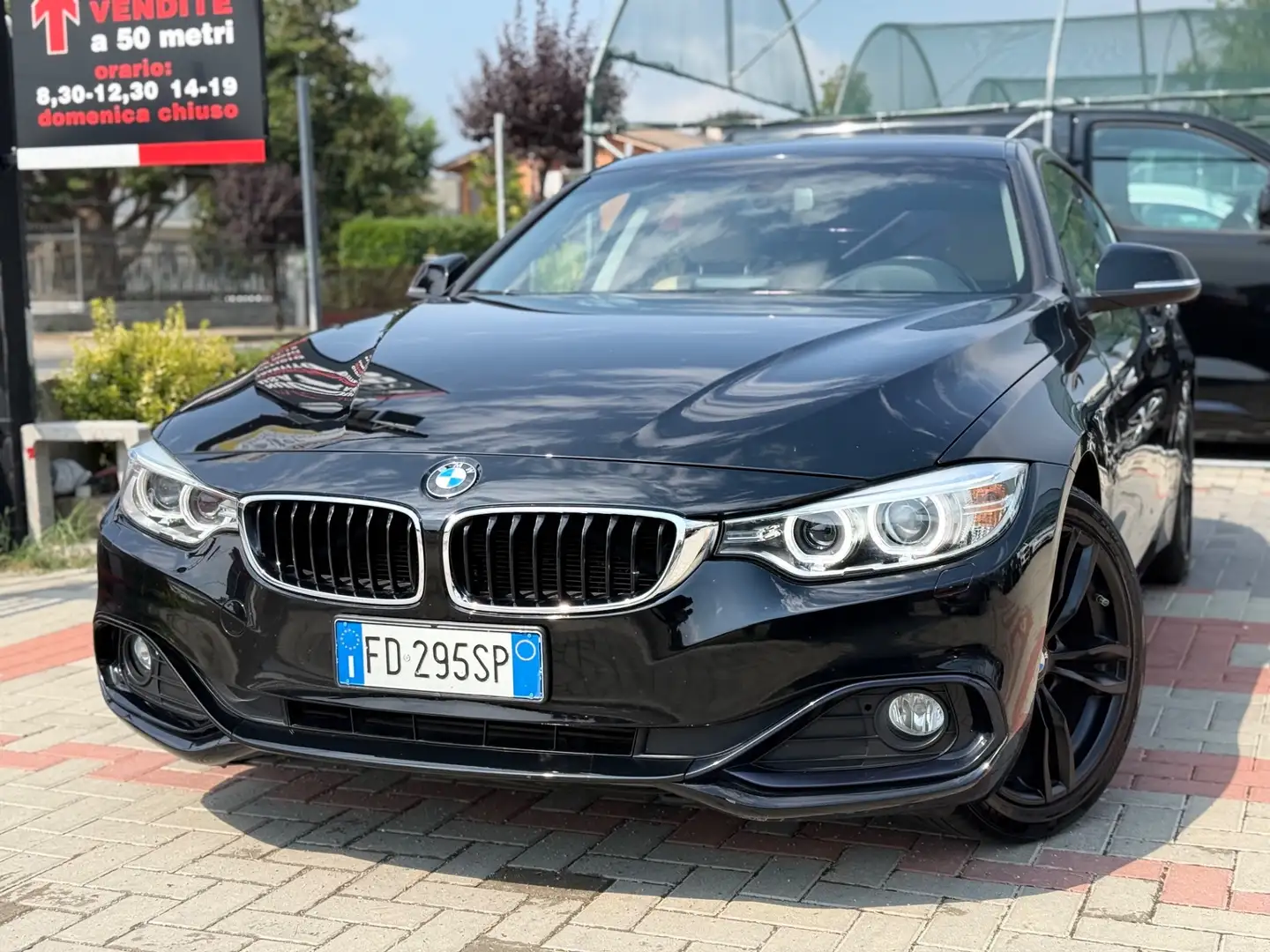BMW 418 418d GRAND COUPE SPORT Schwarz - 1