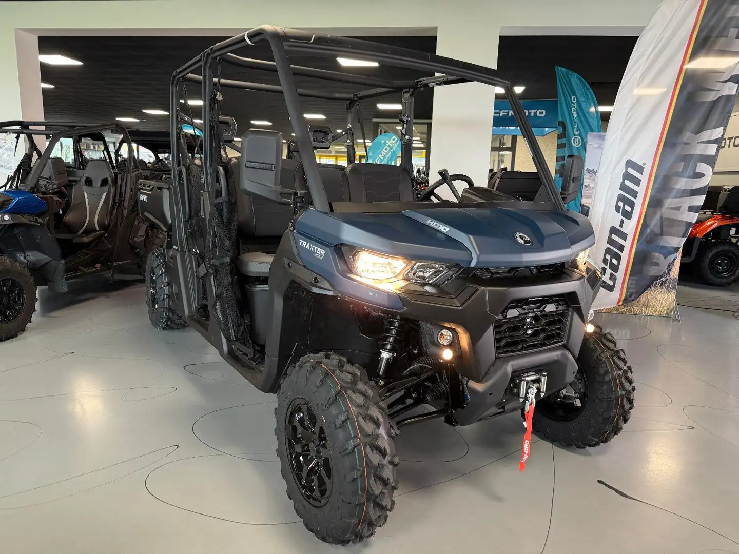 Can-Am Traxter MAX XU HD10ABS T1b 6-Sitzer inkl.Heizung Albastru - 2