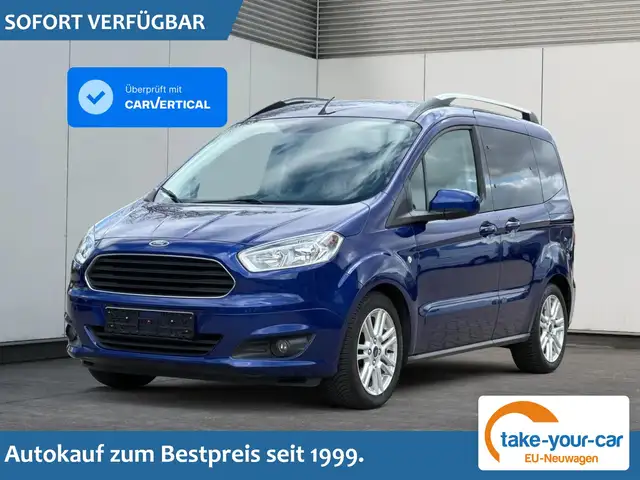 Ford Tourneo Courier Titanium AHK+NAVI+PDC+DAB+beh.FRONTSCHEIBE 1.0 ...