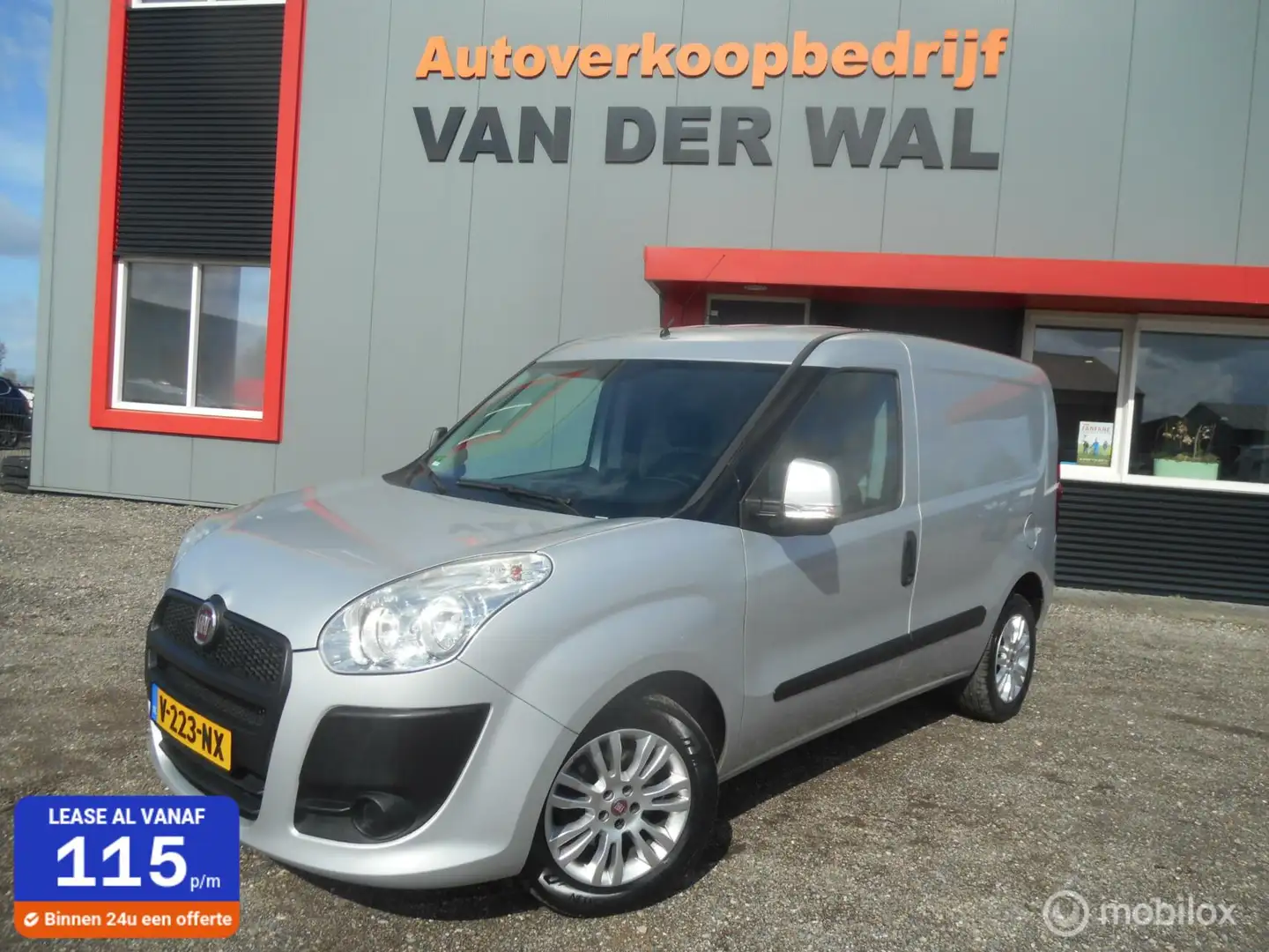 Fiat Doblo Cargo 1.3 MultiJet SX/CLIMATECONTROL/CRUISECONTROL Grijs - 1