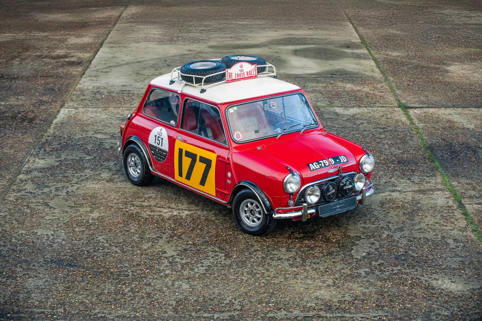 Austin Mini Cooper S | 1275cc | Belgian re | Ready to use Rood - 1