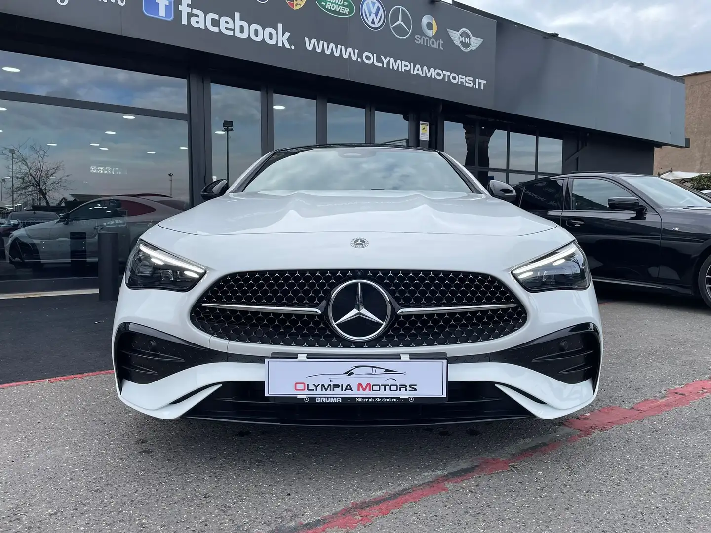 Mercedes-Benz CLE 200 COUPE D AMG PREMIUM NIGHT TETTO KAMERA DIGITAL Alb - 2