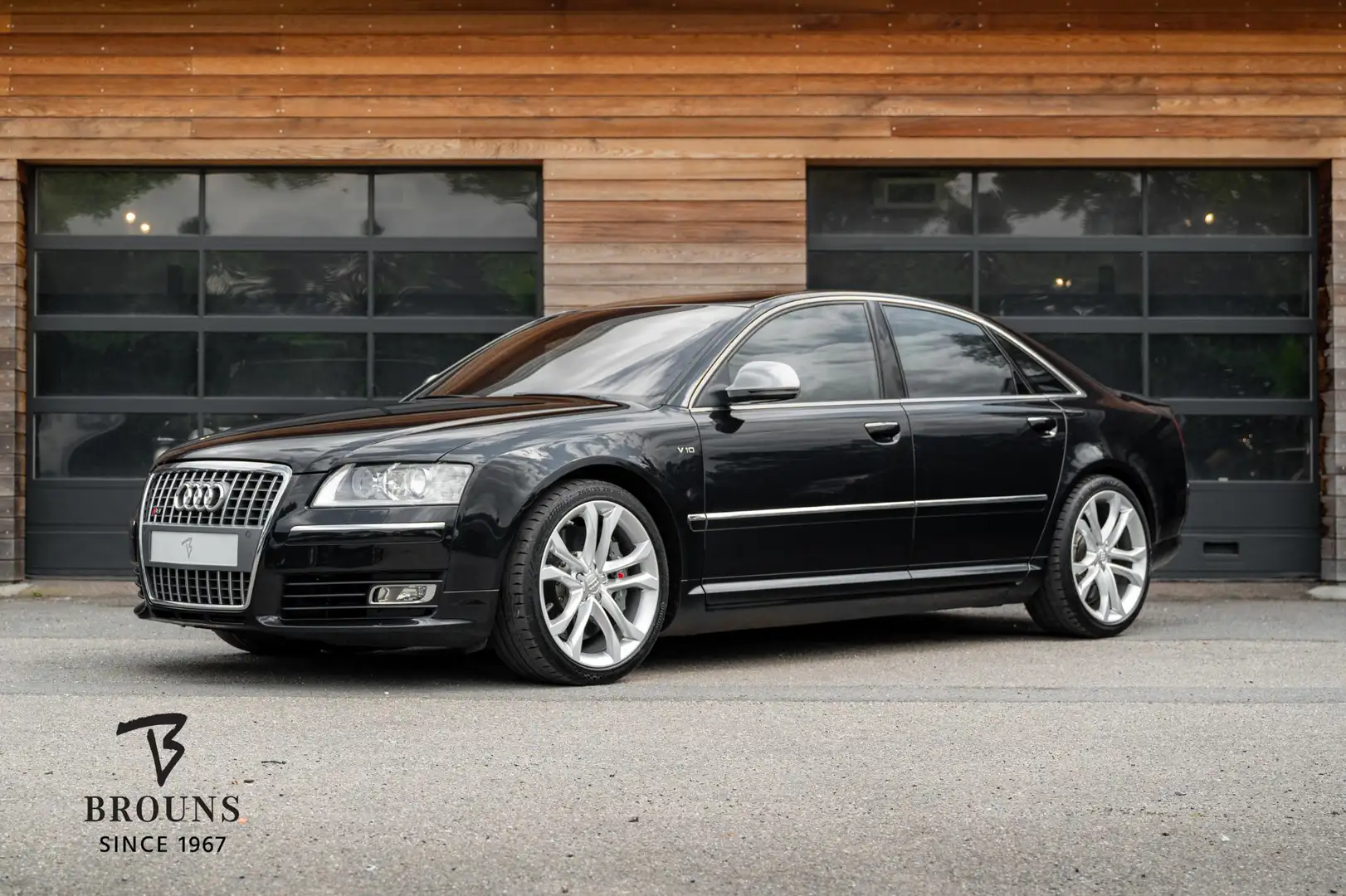 Audi S8 5.2 V10 | Massage | SoftClose | Luchtv | S/K Dak | Negro - 1