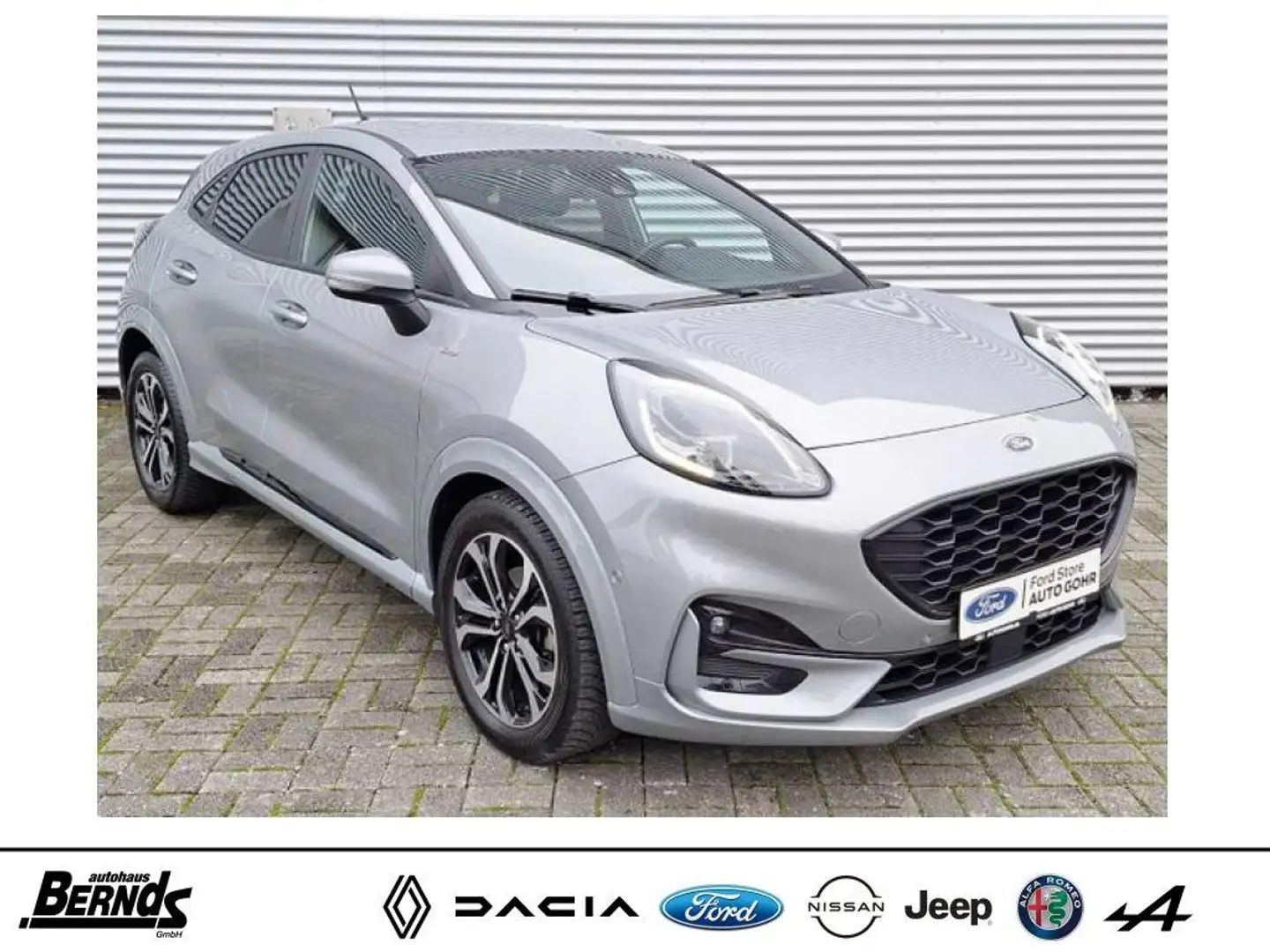 Ford Puma 1.0 EcoBoost Hybrid ST-LINE WINTER-PKT NAVI KLIMA Silber - 1
