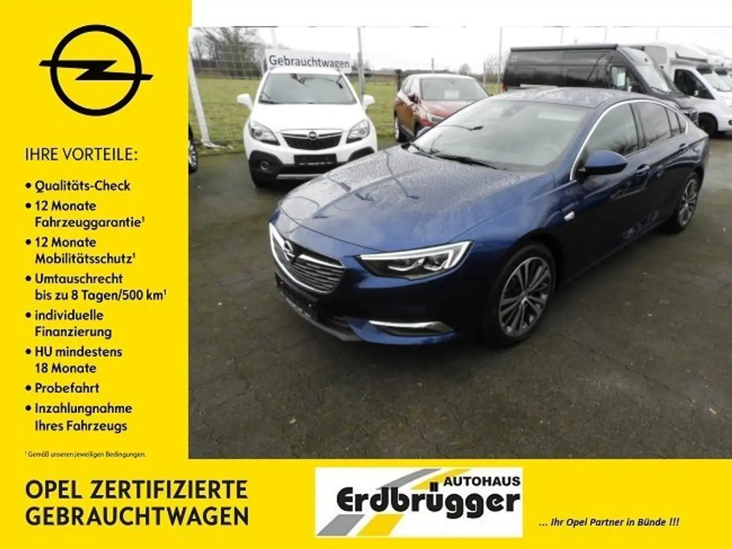 Opel Insignia INNOVATION Navi Rückfahrkamera Allwetter Blau - 1