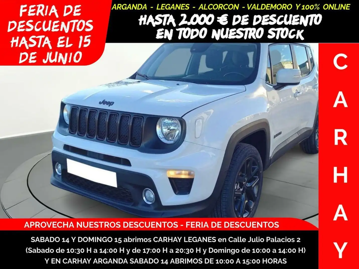 Jeep Renegade 2.0Mjt Night Eagle II 4x4 AD Beyaz - 1