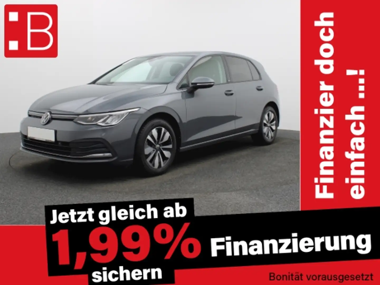 Volkswagen Golf 8 1.5 TSI Move NAVI ACC PDC SHZ Grey - 1