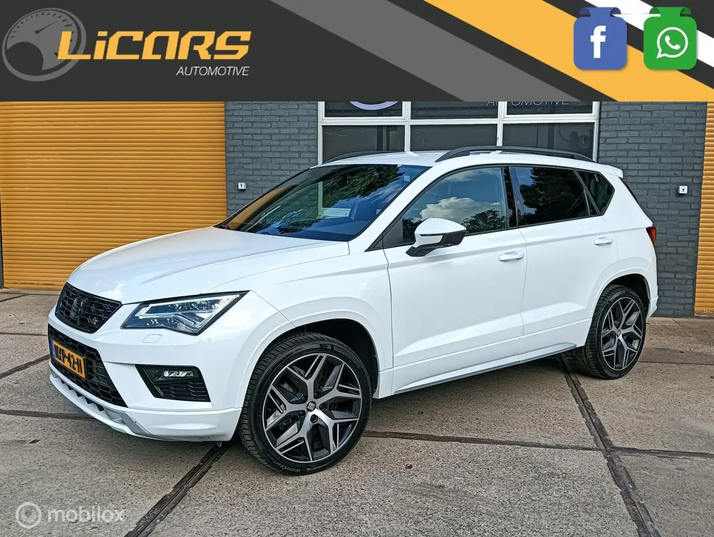 SEAT Ateca 1.4 150pk DSG TSI FR 19inch/CarPlay/navi Wit - 2