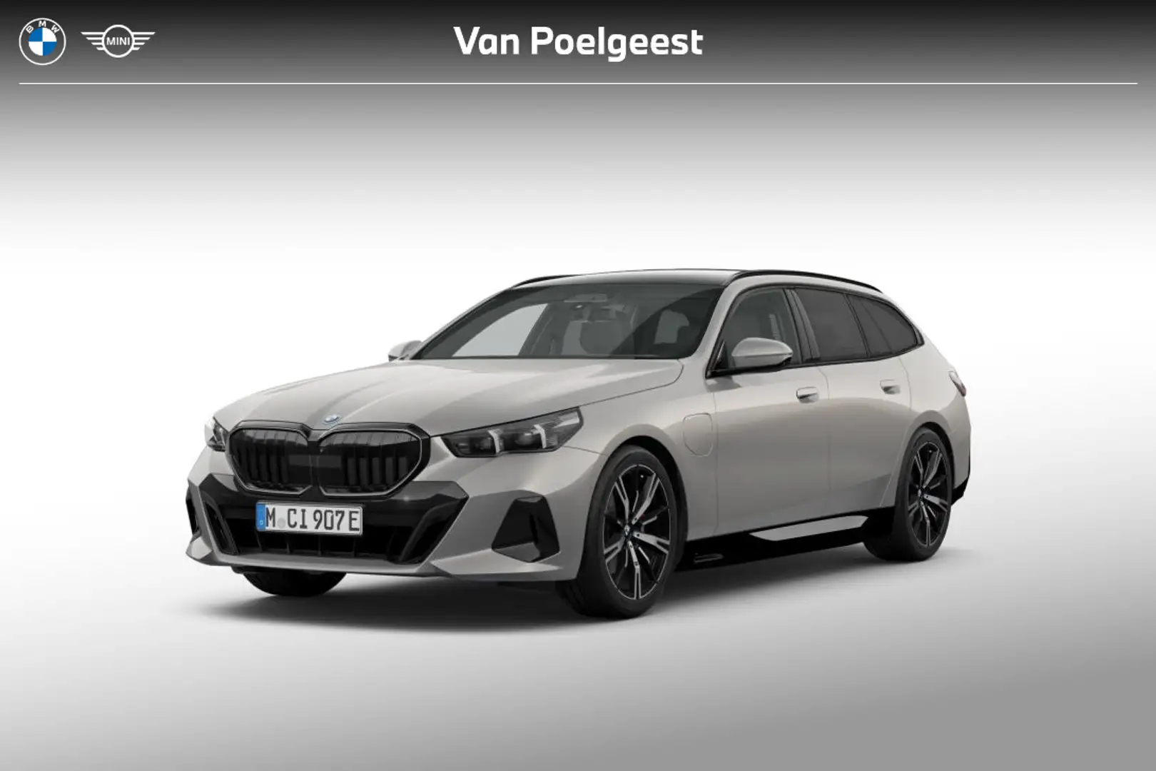 BMW 530 5 Serie Touring 530e M Sport Edition | M Sportpakk Grau - 1