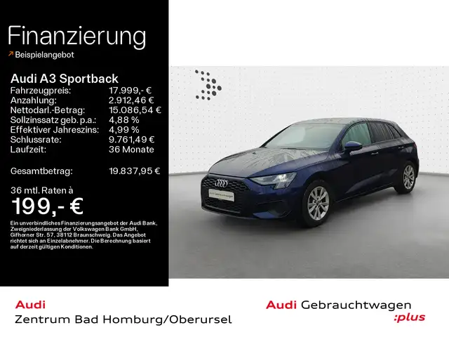 Audi A3 30 TDI*Navi*Alu*PDC*Virtual Cockpit