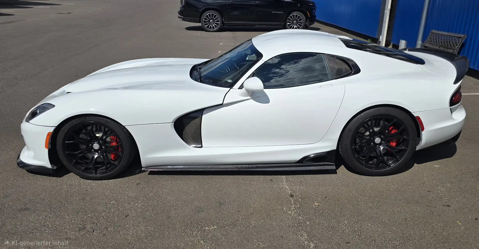 Dodge Viper GTS Kompressor Einzelstück Top Zustand MwSt ausw. Weiß - 2