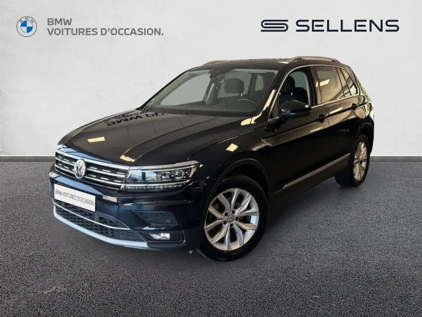 Volkswagen Tiguan 2.0 TDI 150ch R-Line DSG7 Noir - 1