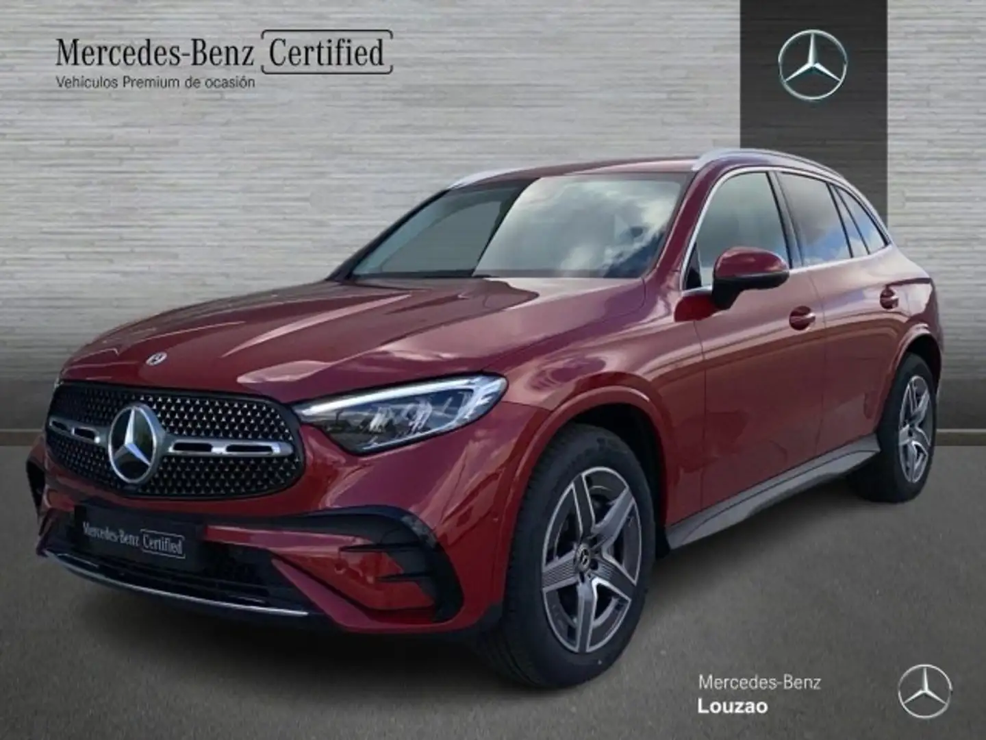 Mercedes-Benz GLC 220 220d 4Matic 9G-Tronic Rojo - 1