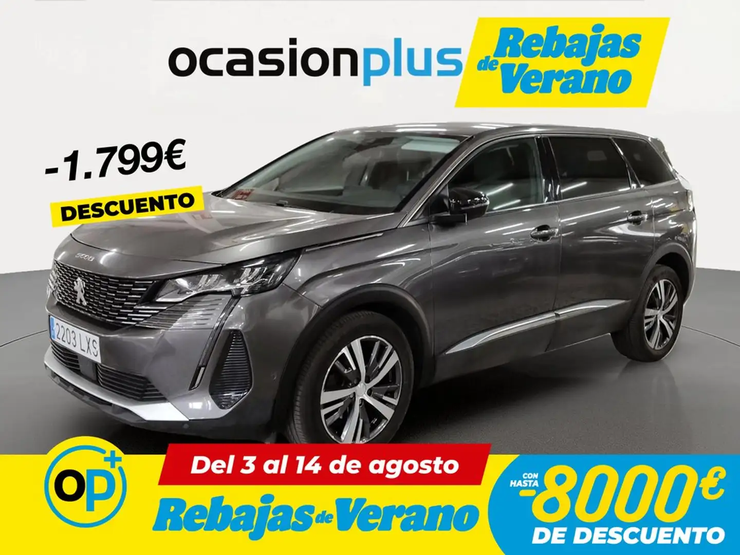 Peugeot 5008 1.5BlueHDi S&S Allure 130 Gris - 1