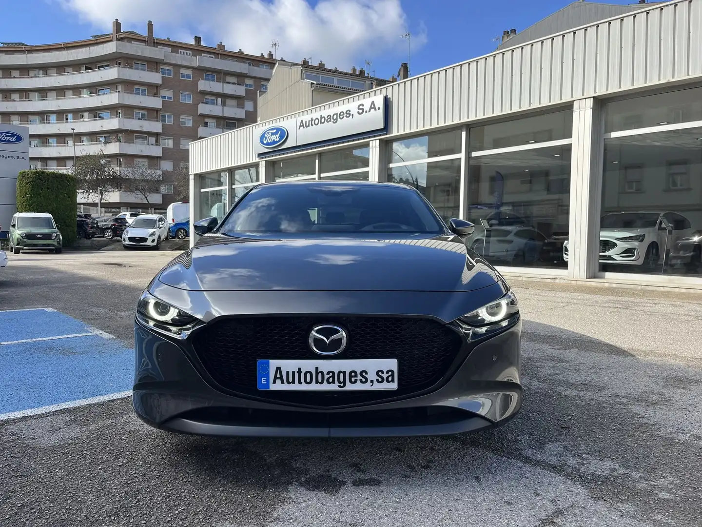 Mazda 3 2.0 SKYACTIV-G 122cv AT M Hybrid Zenith Gris - 2