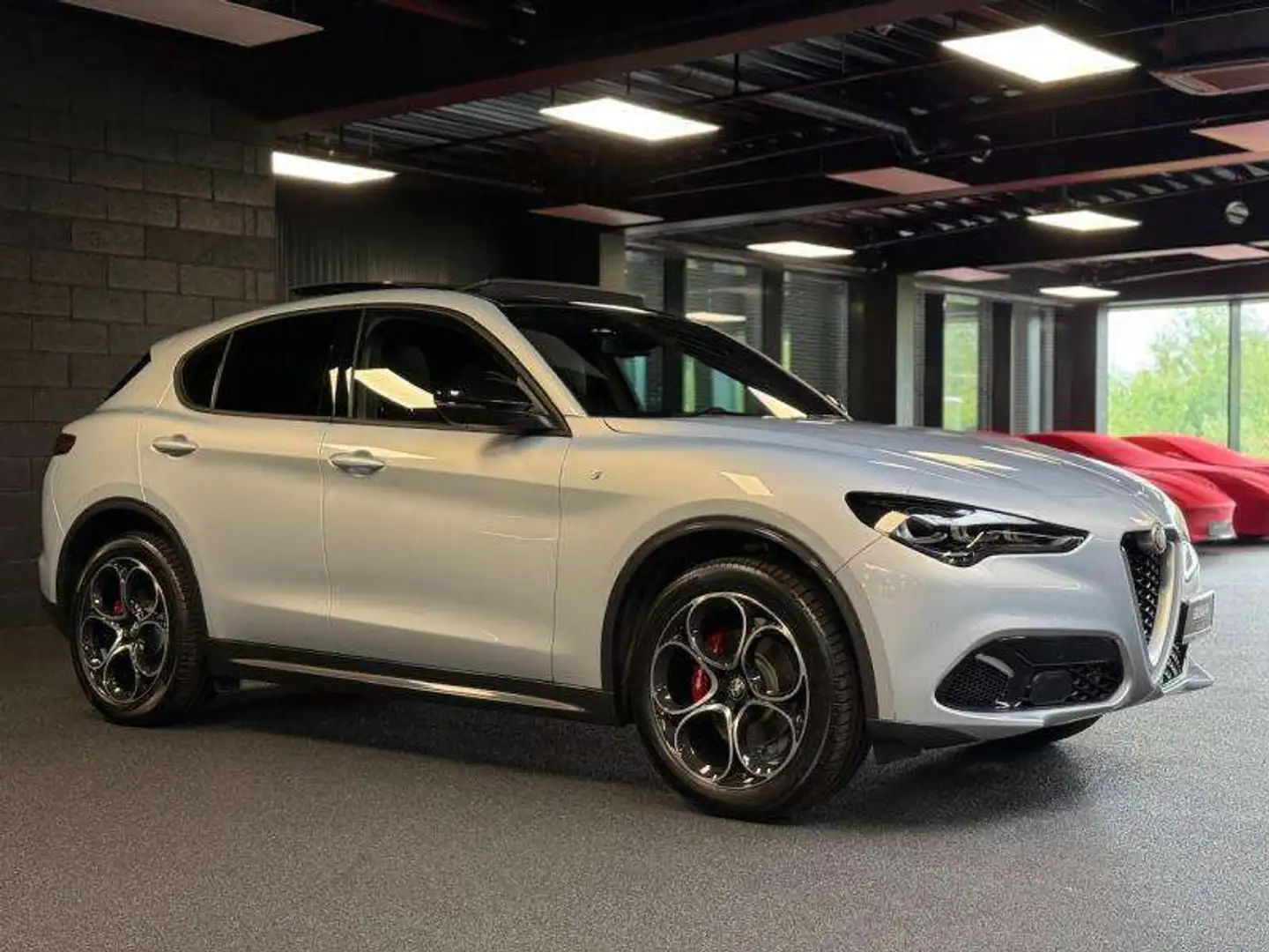 Alfa Romeo Stelvio Ti Q4 AT8 Bleu - 1