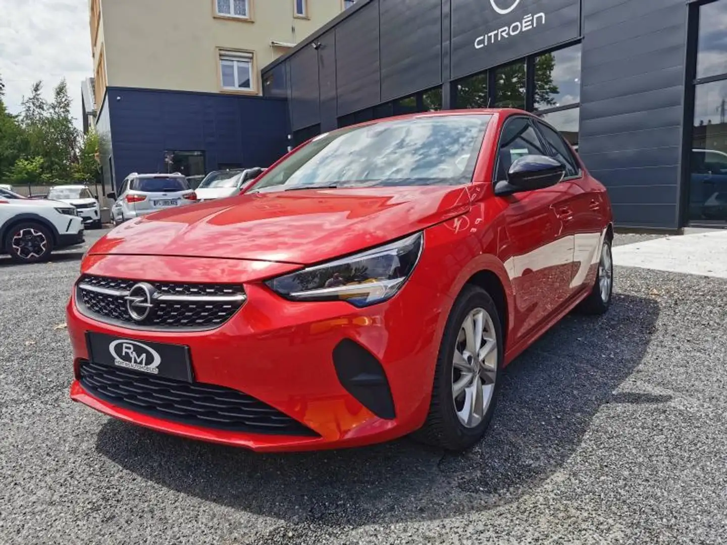 Opel Corsa 1.5 D 100ch Elegance Business Rouge - 1