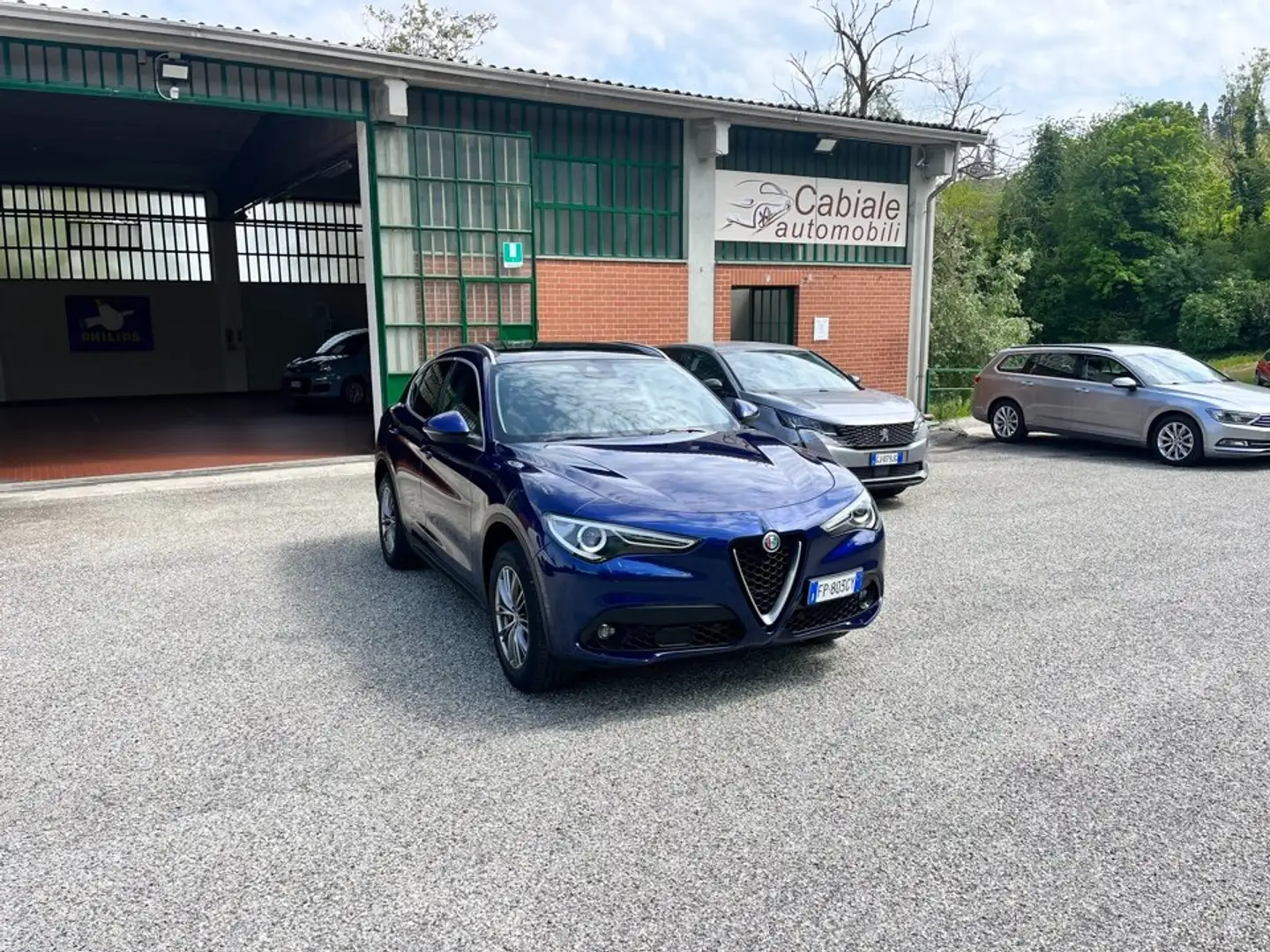 Alfa Romeo Stelvio 2.2 t Executive Q4 210cv auto Blauw - 1