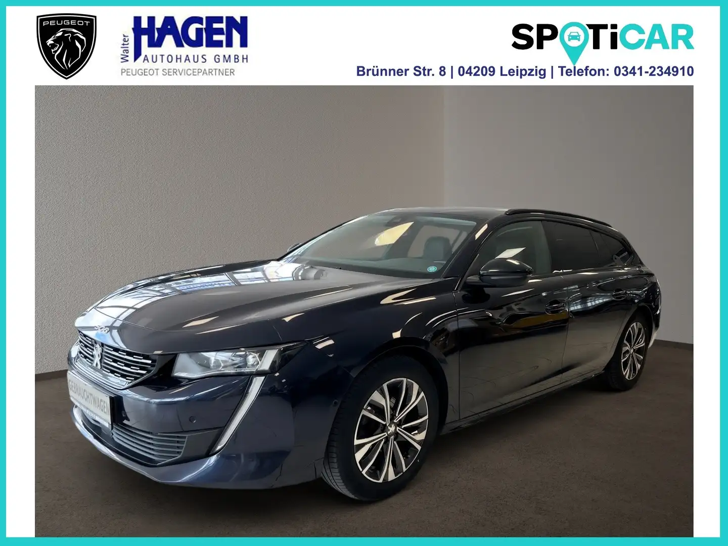 Peugeot 508 508 SW Allure Pack 130 EAT8 HDi PDC/RFK/SHZ/F-LED Bleu - 1