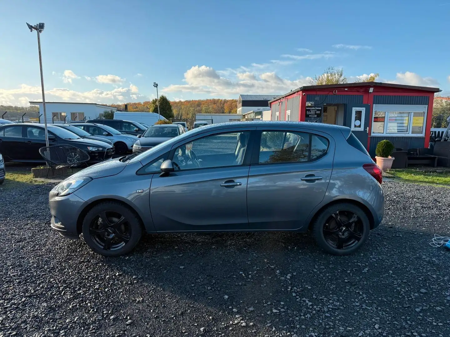 Opel Corsa E Edition/ TÜV UND AU NEU Grau - 2