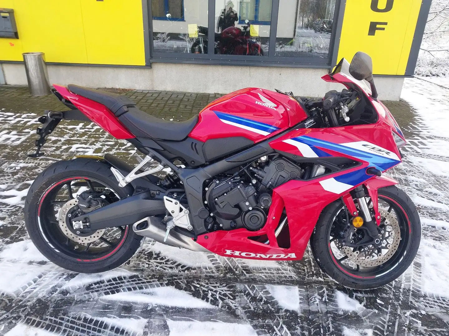 Honda CBR 650 R E-Clutch Rojo - 1