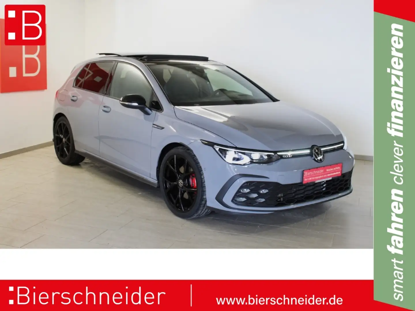 Volkswagen Golf 8 2.0 TDI DSG GTD Black Style 19 AHK MATRIX H/K Hu Grau - 1