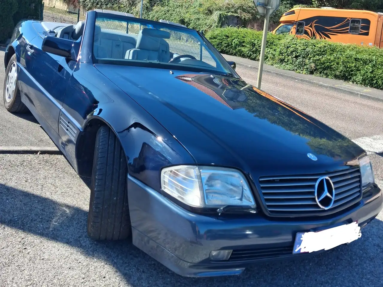 Mercedes-Benz SL 500 500 SL A. V8. 320ch .top.192000 d origine, foto 5