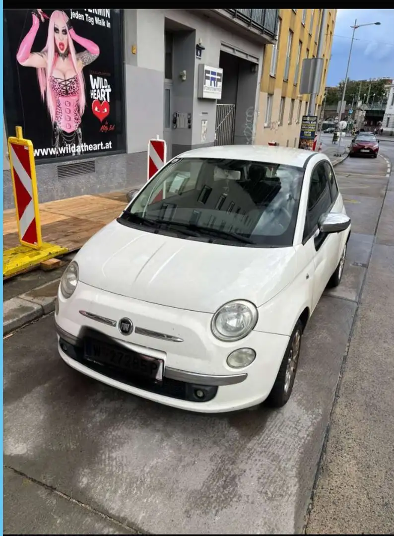Fiat 500C 1.2i-4Zylinder,  Klima, Teilleder - 1