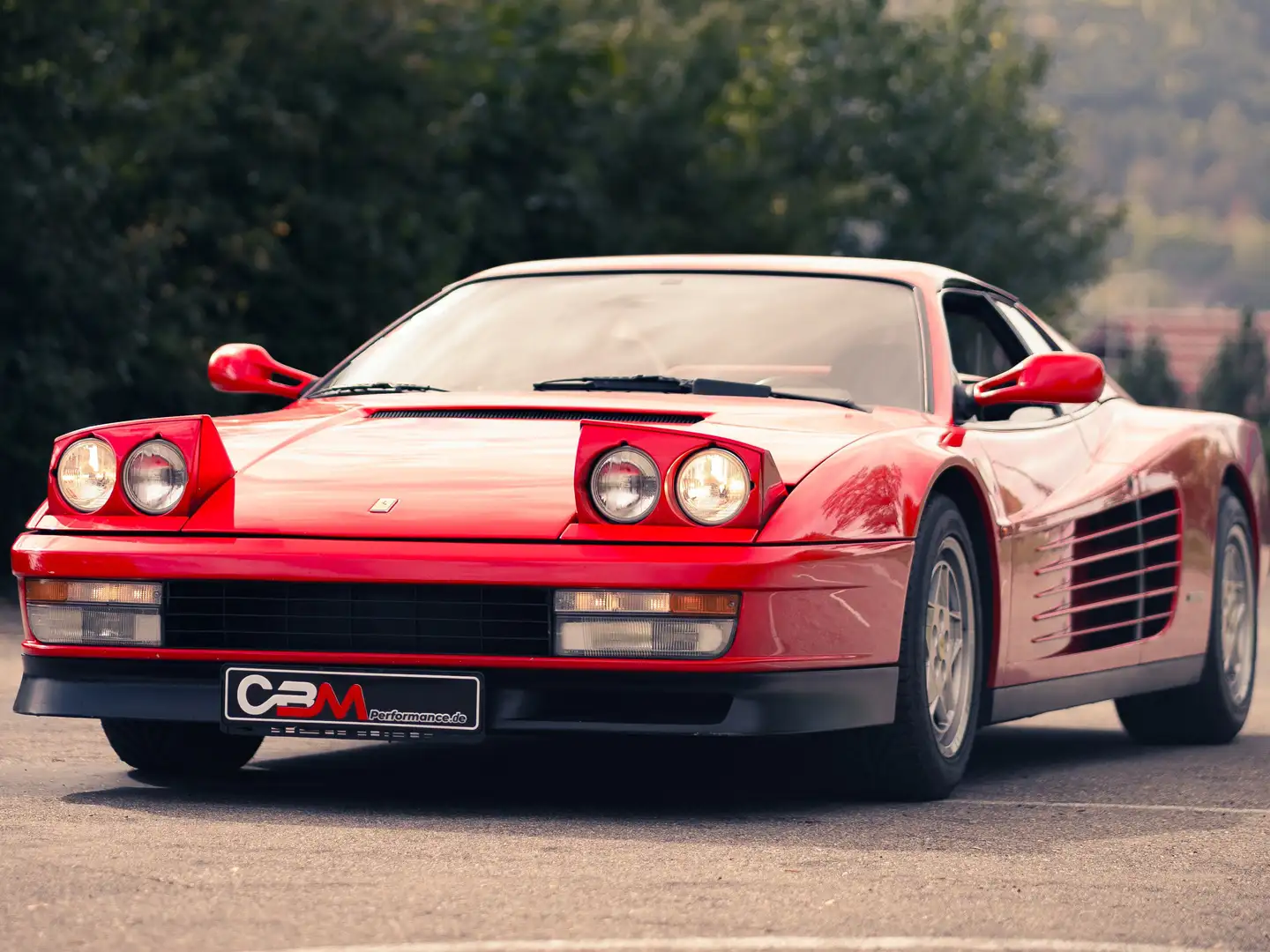 Ferrari Testarossa Piros - 1