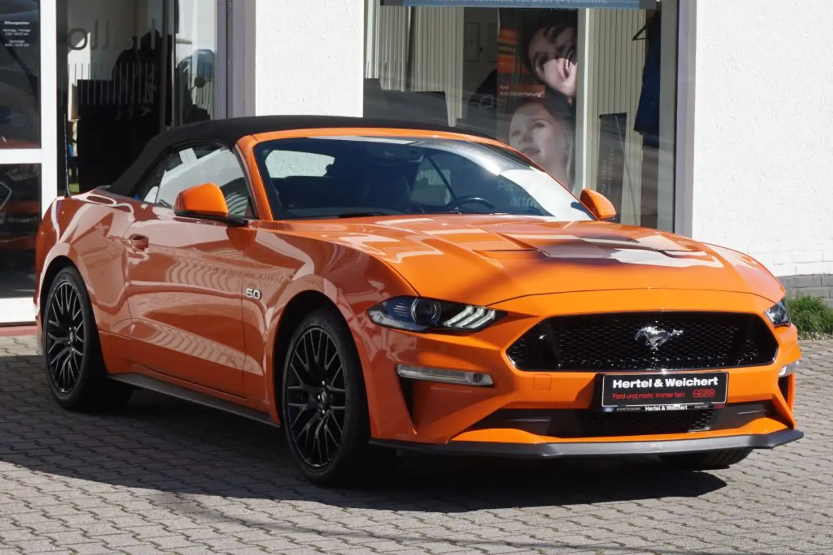 Ford Mustang Convertible 5.0 Ti-VCT V8 GT Orange - 1