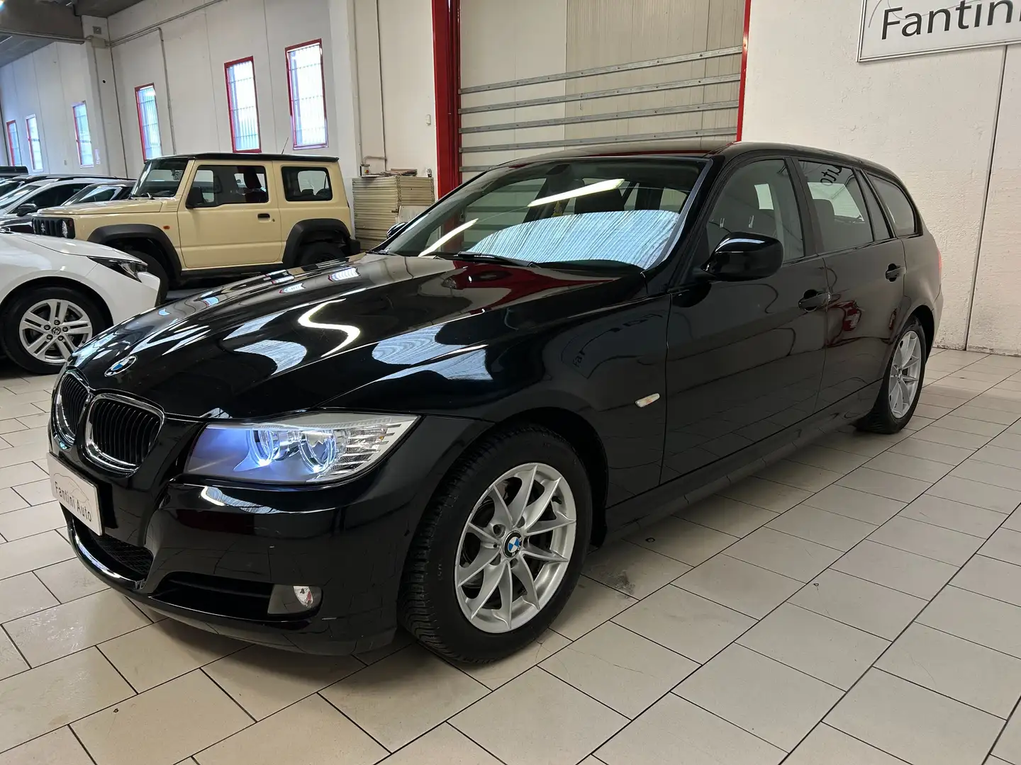BMW 316 d Touring 116cv-OK NEOPATENTATI-LEGGI SOTTO Schwarz - 2