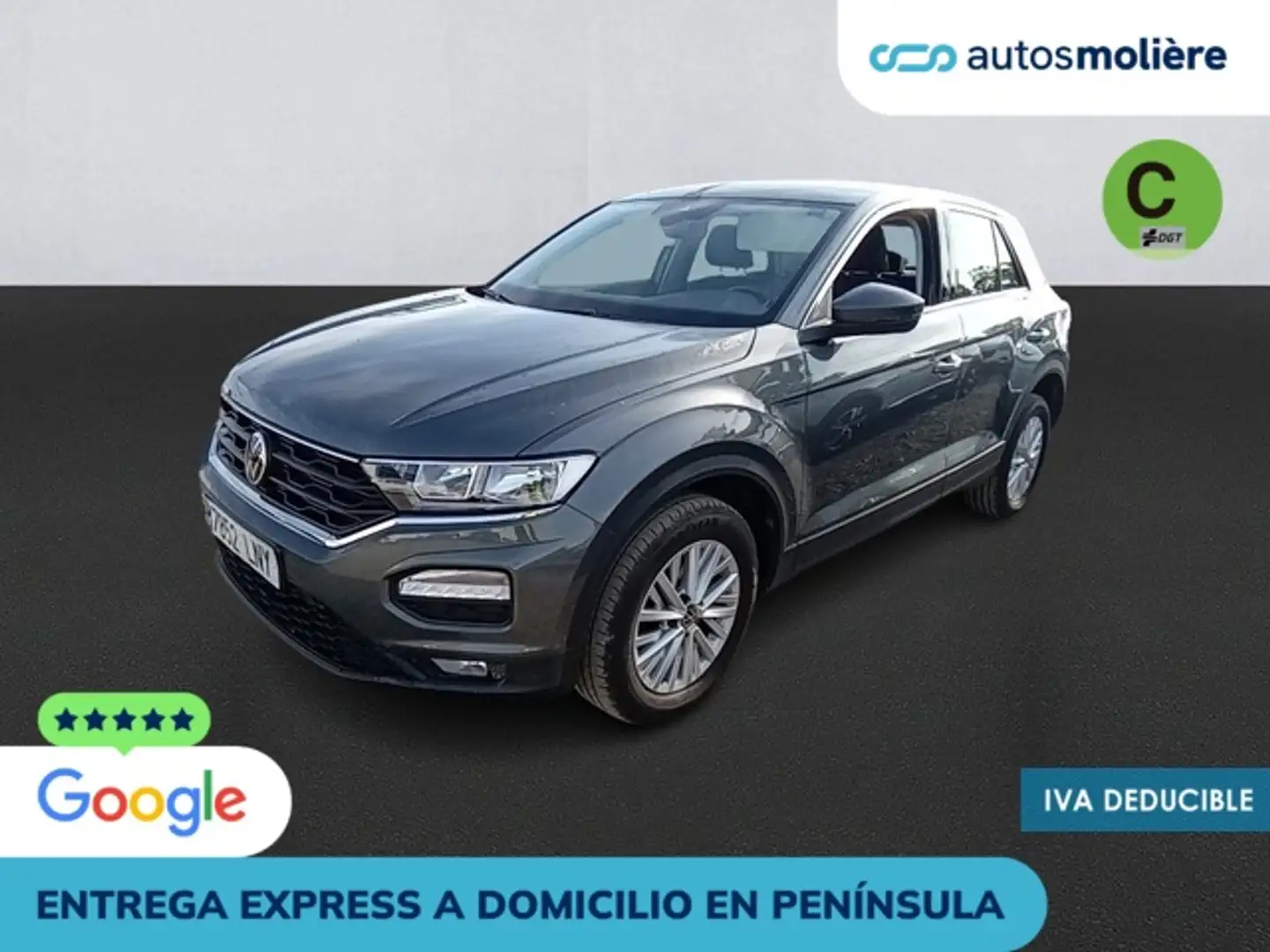 Volkswagen T-Roc 2.0TDI Edition 85kW Gris - 1