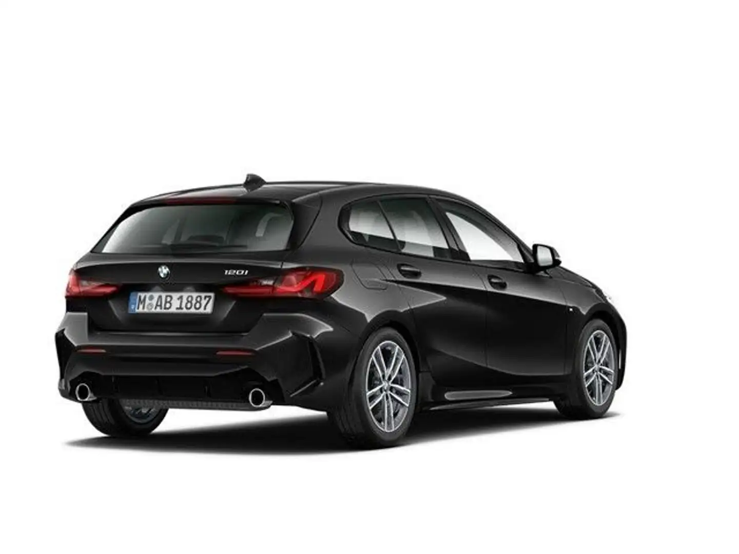 BMW 120 i M Sport Steptronic Sport Aut. DKG PDC HIFI Schwarz - 2