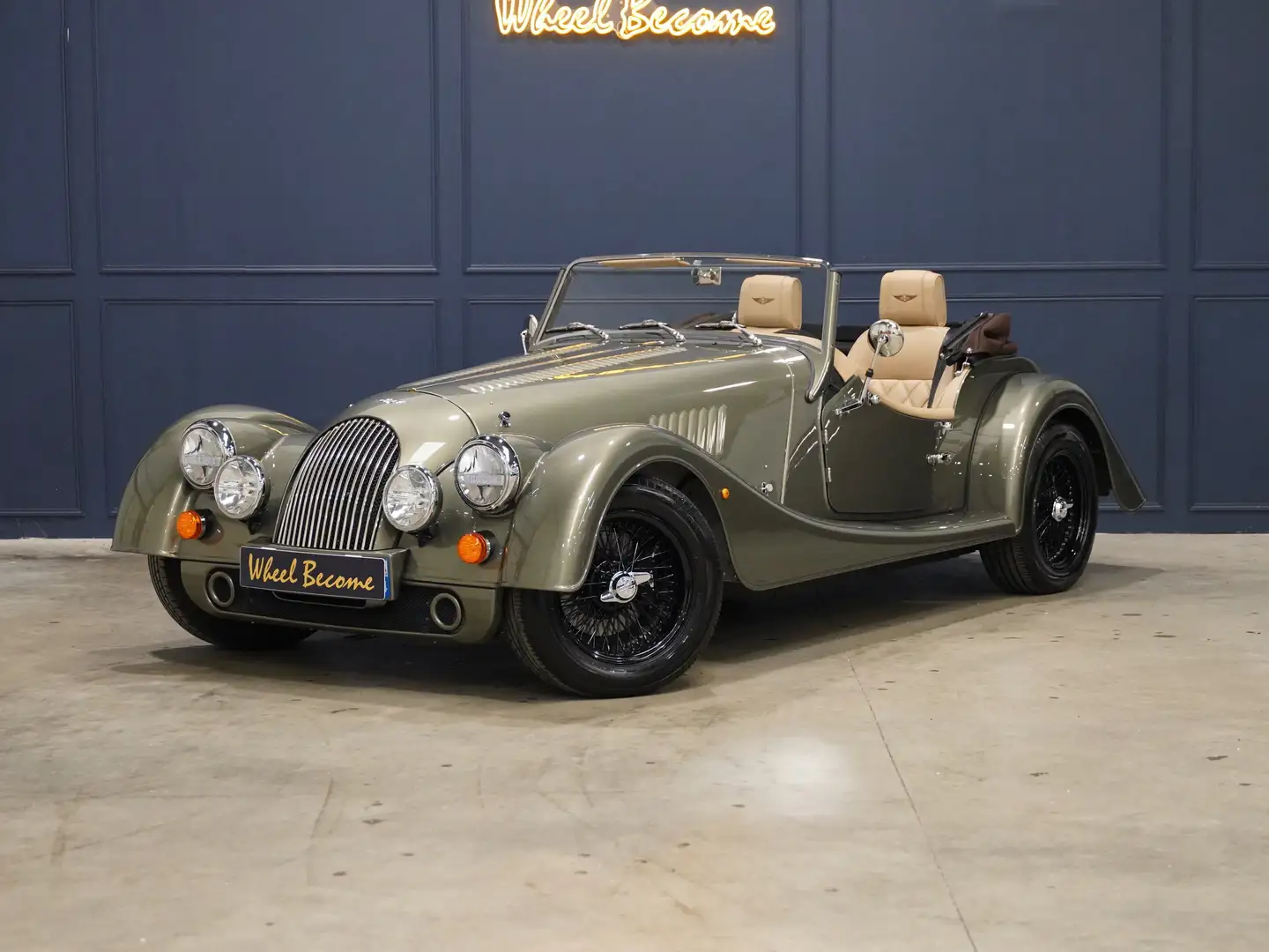 Morgan Plus 4 Plus Four BVA 255cv 2,0 Biturbo Hard top Grün - 1