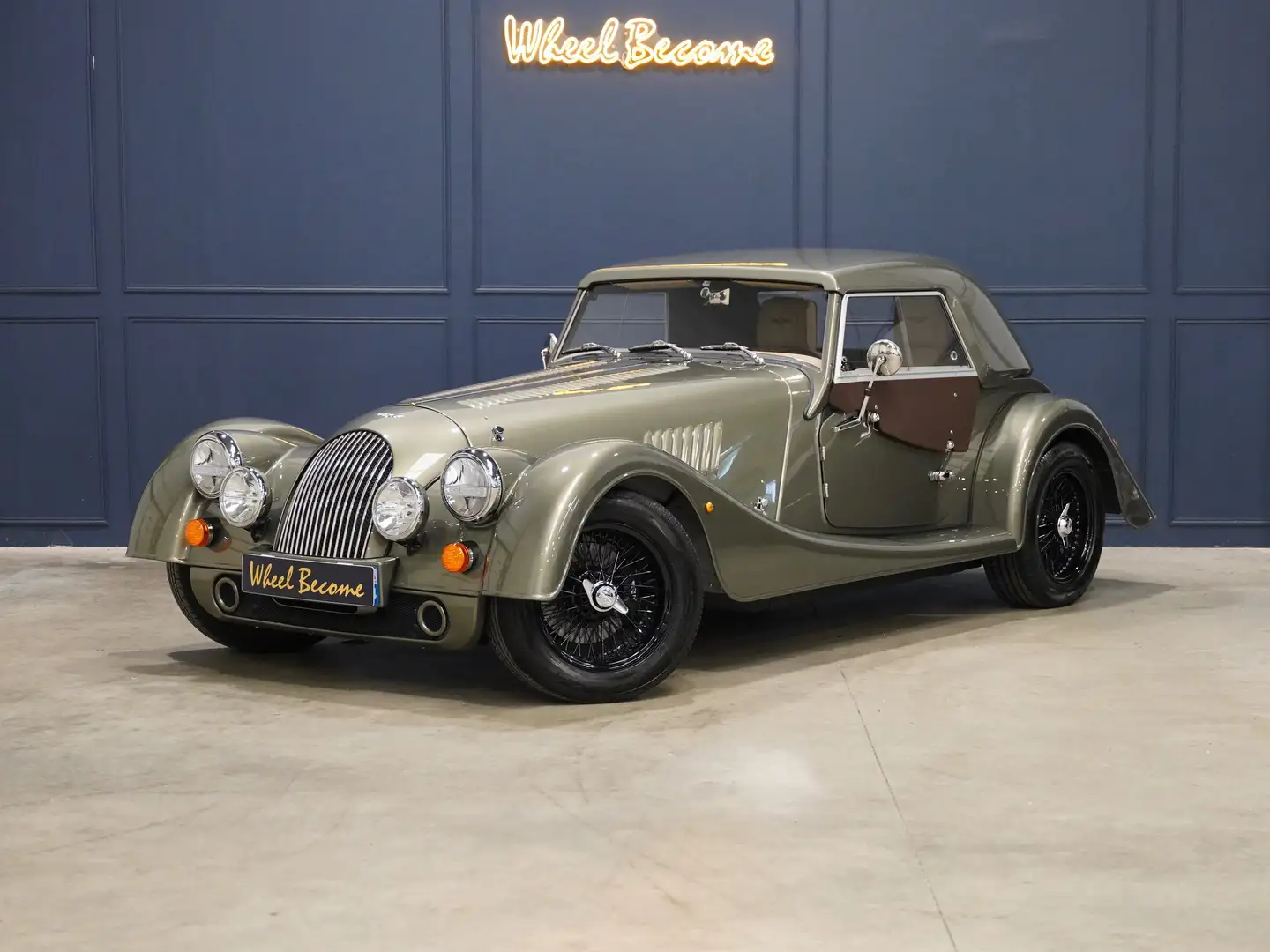 Morgan Plus 4 Plus Four BVA 255cv 2,0 Biturbo Hard top Grün - 2