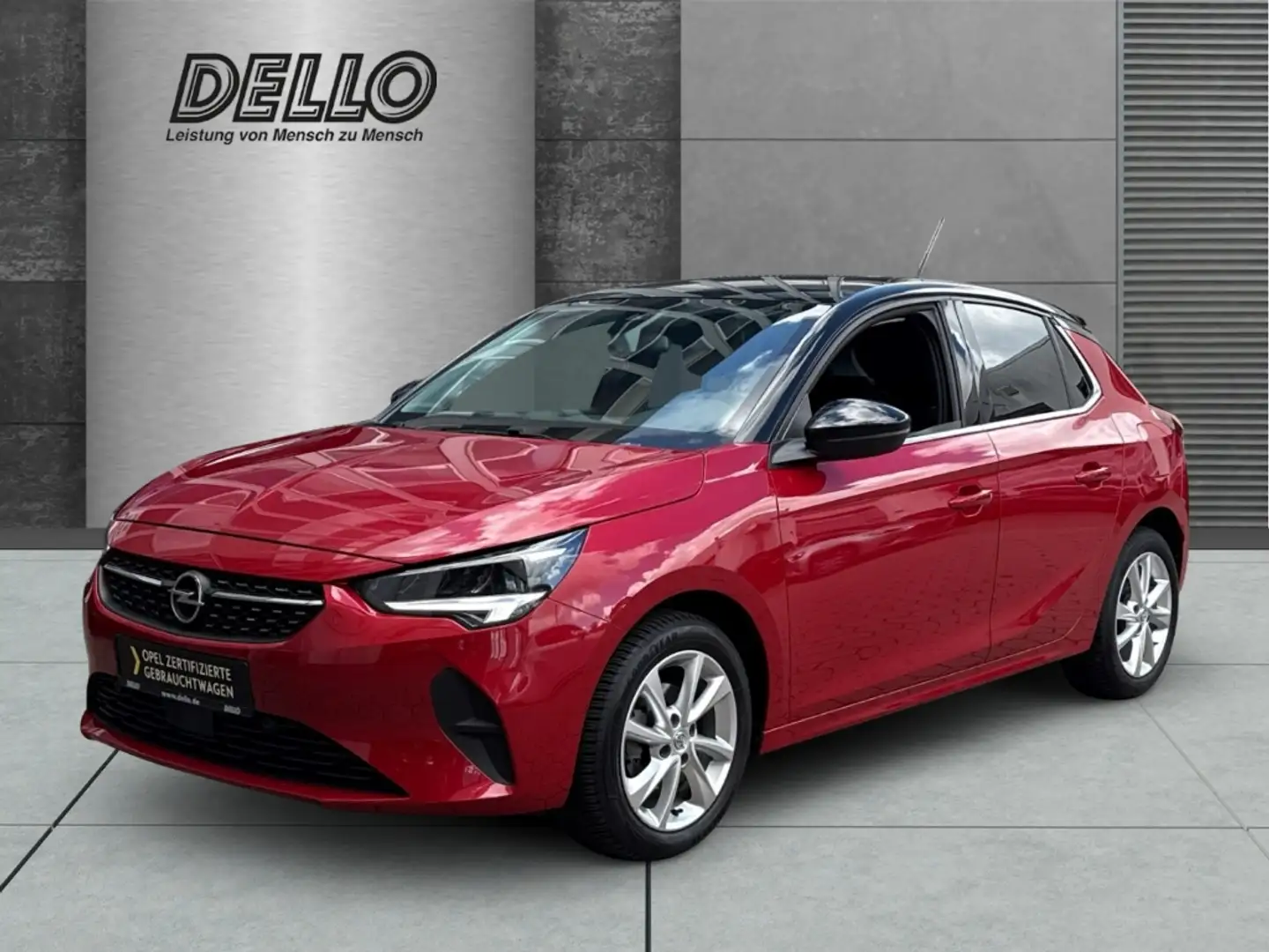 Opel Corsa Elegance 1.2 PDC+Kamera Sitzh. Allwetter CarPlay Rojo - 1