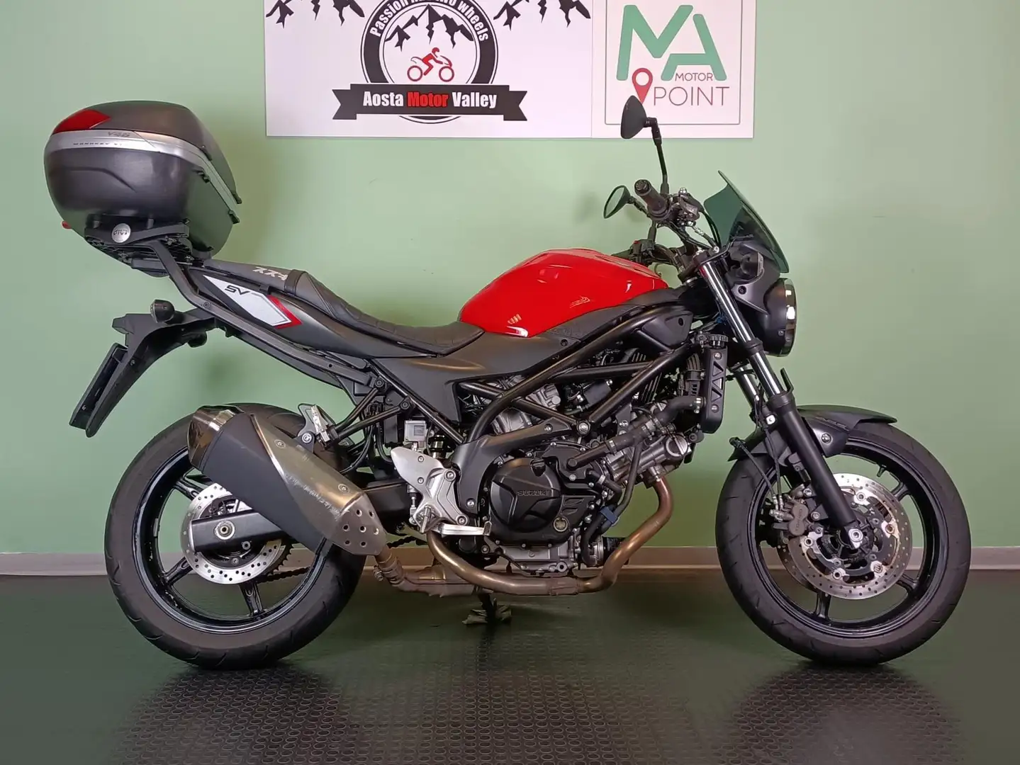 Suzuki SV 650 ABS Rouge - 1