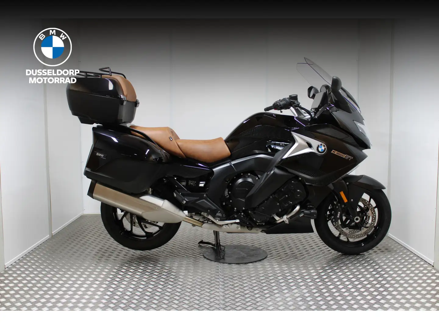 BMW K 1600 GT Black storm metallic 719-zadel - topkoffer Schwarz - 1