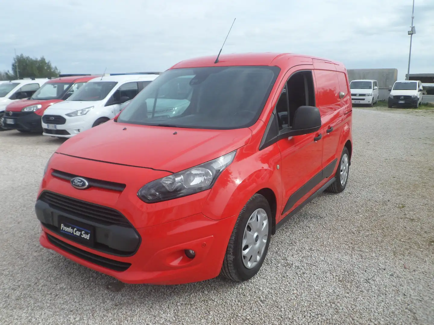 Ford Transit Connect furgone doppia porta Rosso - 1
