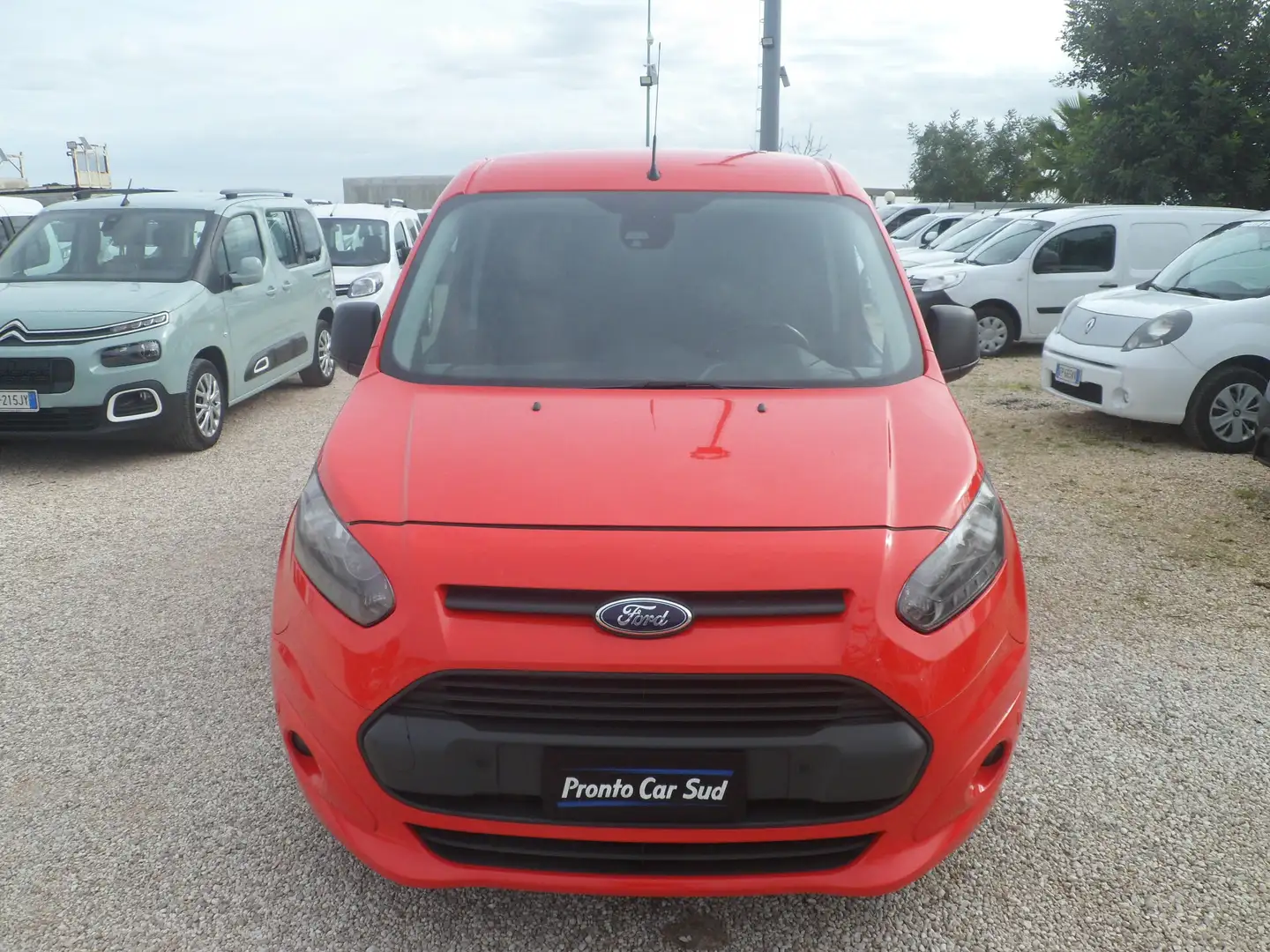 Ford Transit Connect furgone doppia porta Rosso - 2