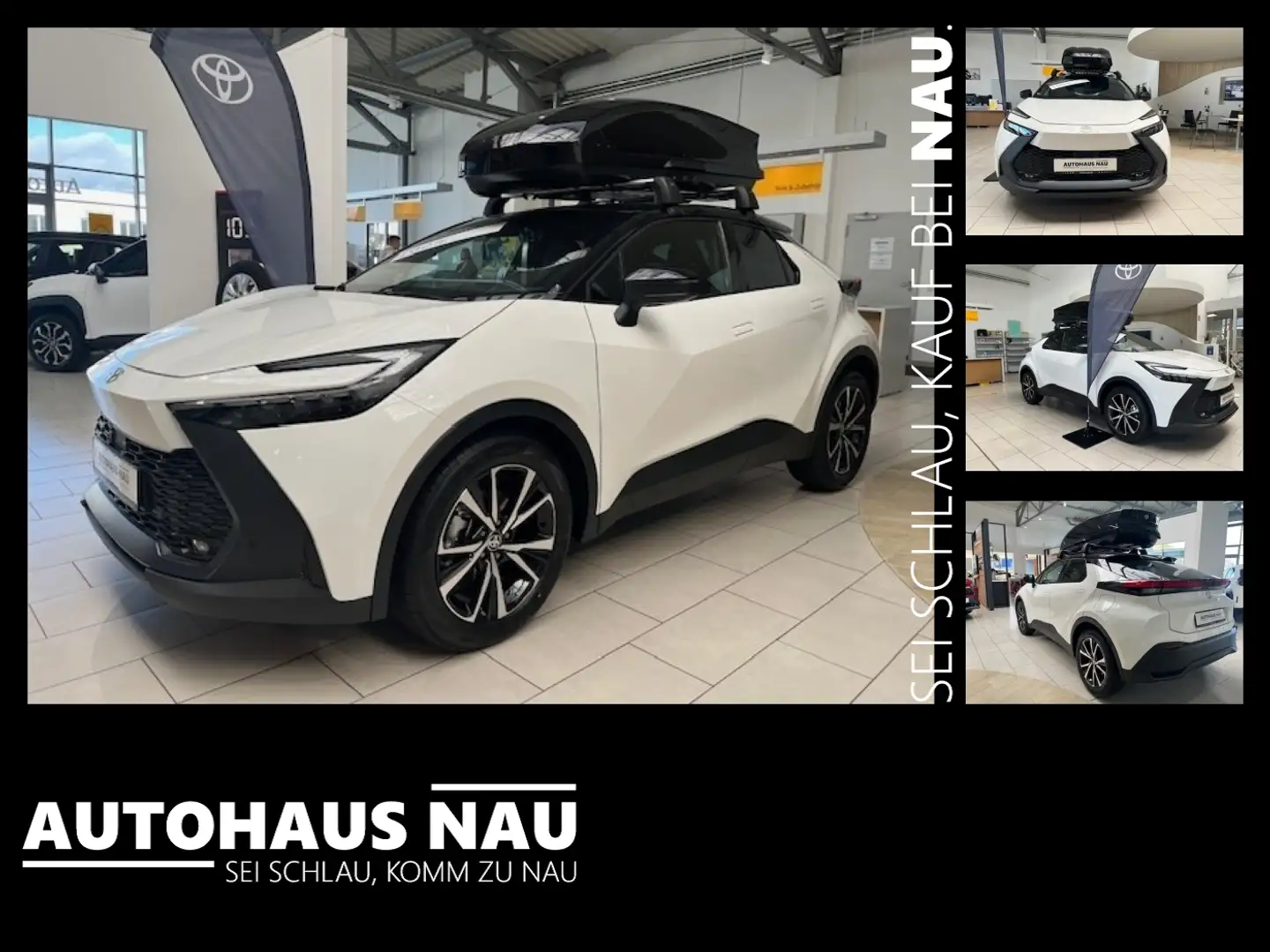 Toyota C-HR 1.8 FWD Teamplayer Inkl. Dachbox Schwarz - 1