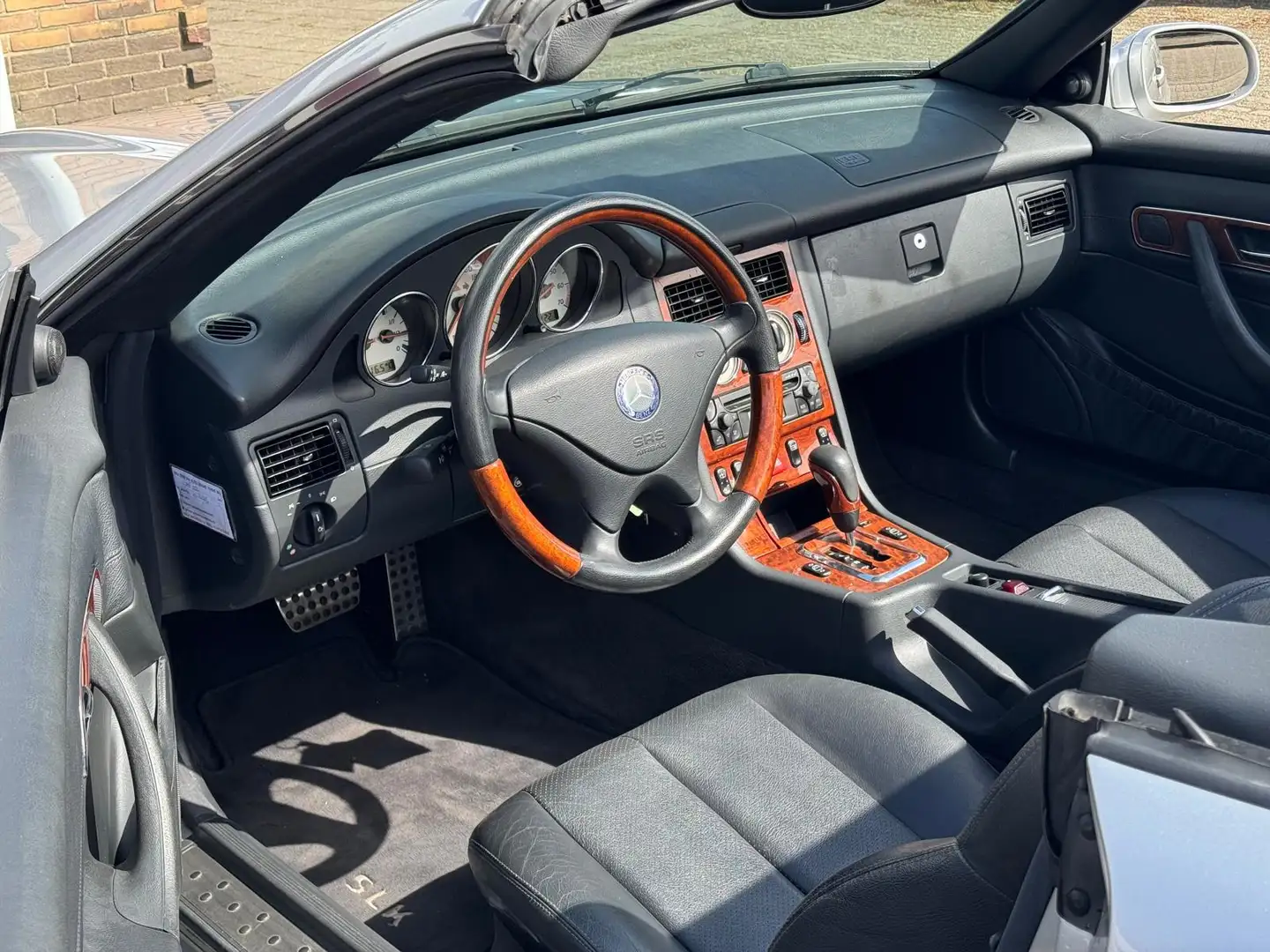 Mercedes-Benz SLK 320 SLK320 | CABRIO, LEER, 87DKM, 6 CILINDER, AIRCO, S Gris - 2
