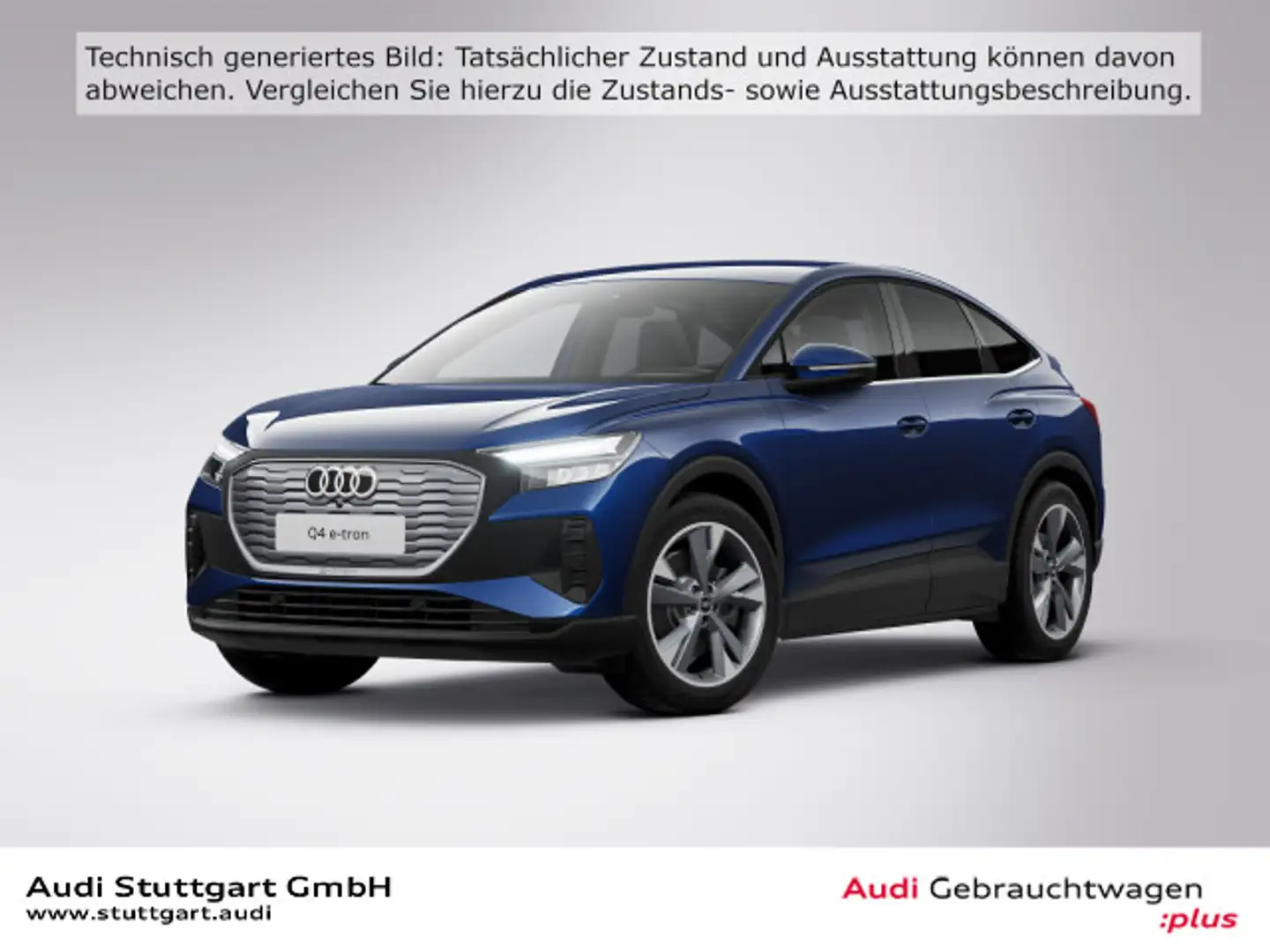 Audi Q4 e-tron Q4 Sportback 45 e-tron Automatik Blau - 1