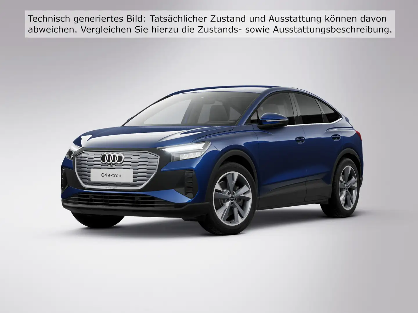 Audi Q4 e-tron Q4 Sportback 45 e-tron Automatik Blau - 2